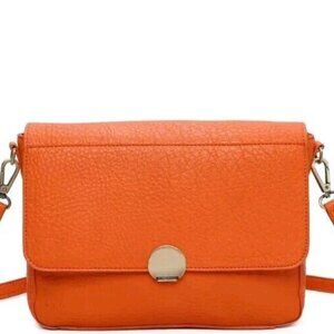 Vegan Leather Ampere Creation The Sustainable Mimi Crossbody - Orange